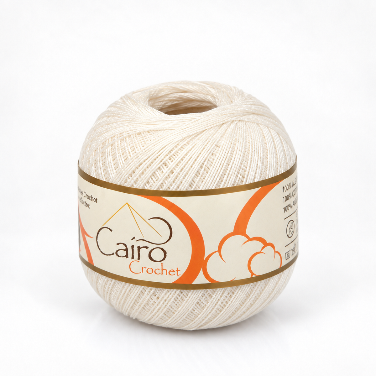 Cairo Crochet - branco cru