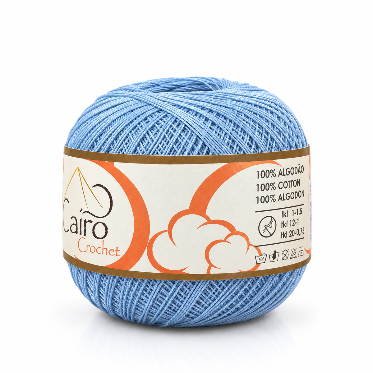Cairo Crochet - azul royal escuro