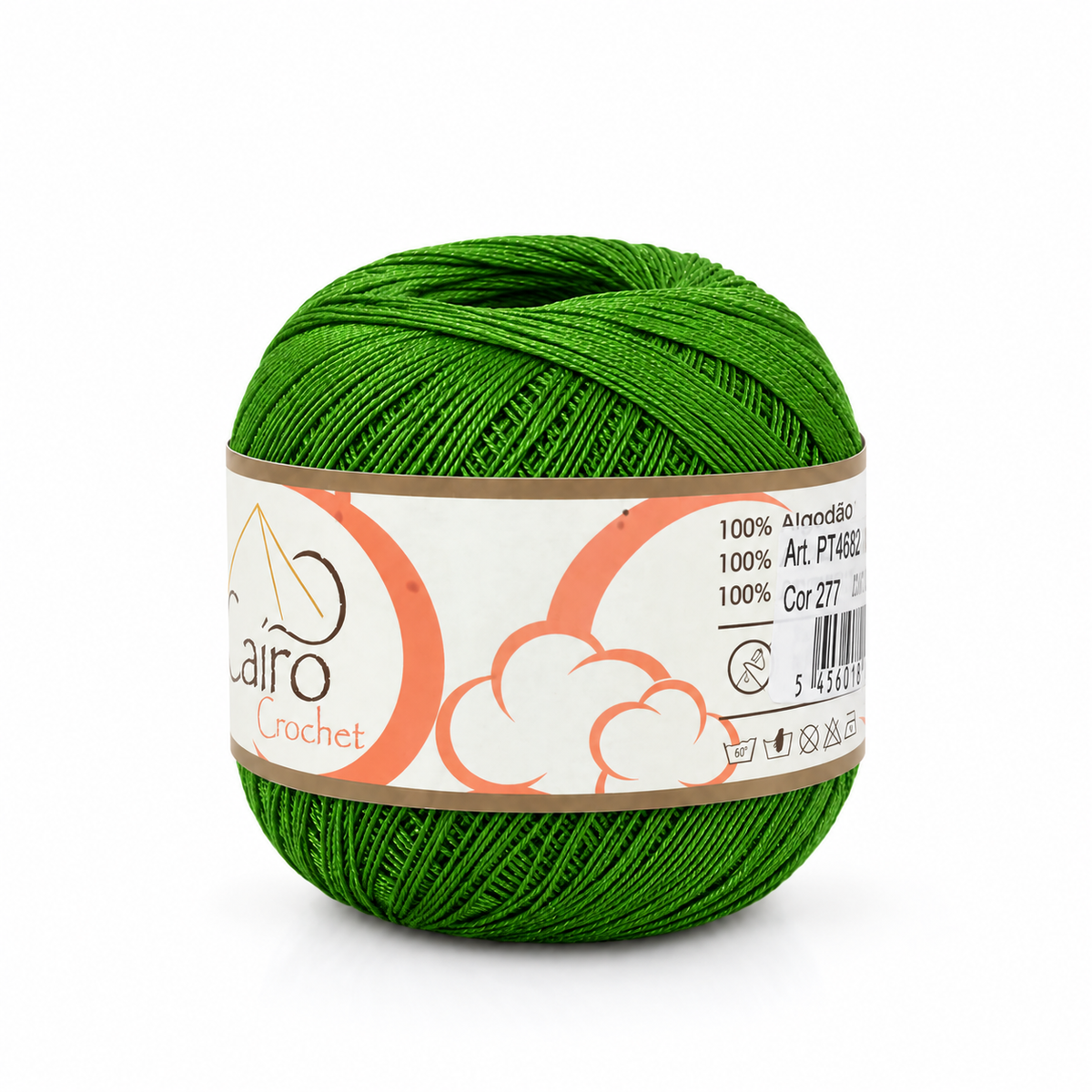 Cairo Crochet - verde vermelho amarelo escuro