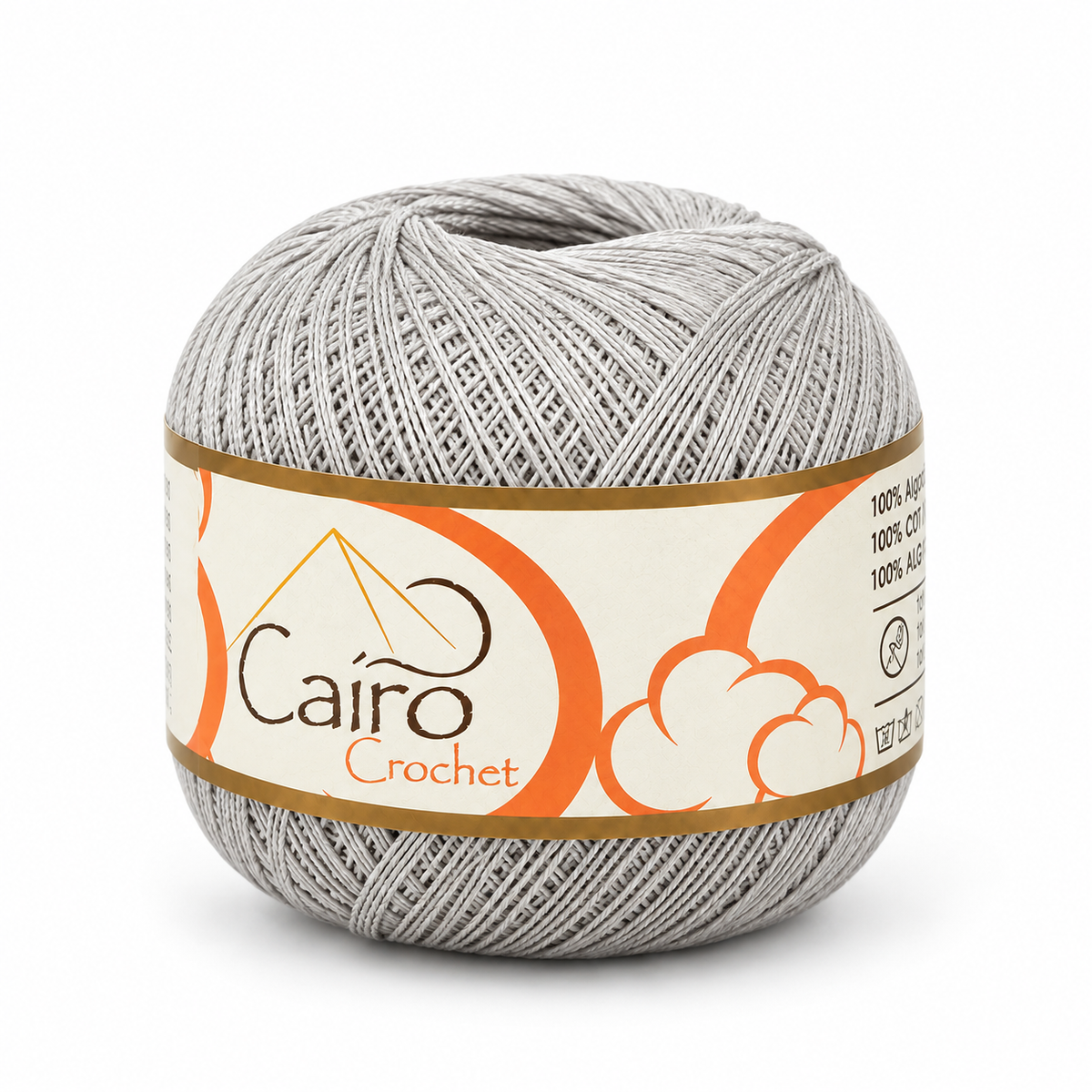 Cairo Crochet - cinzento claro