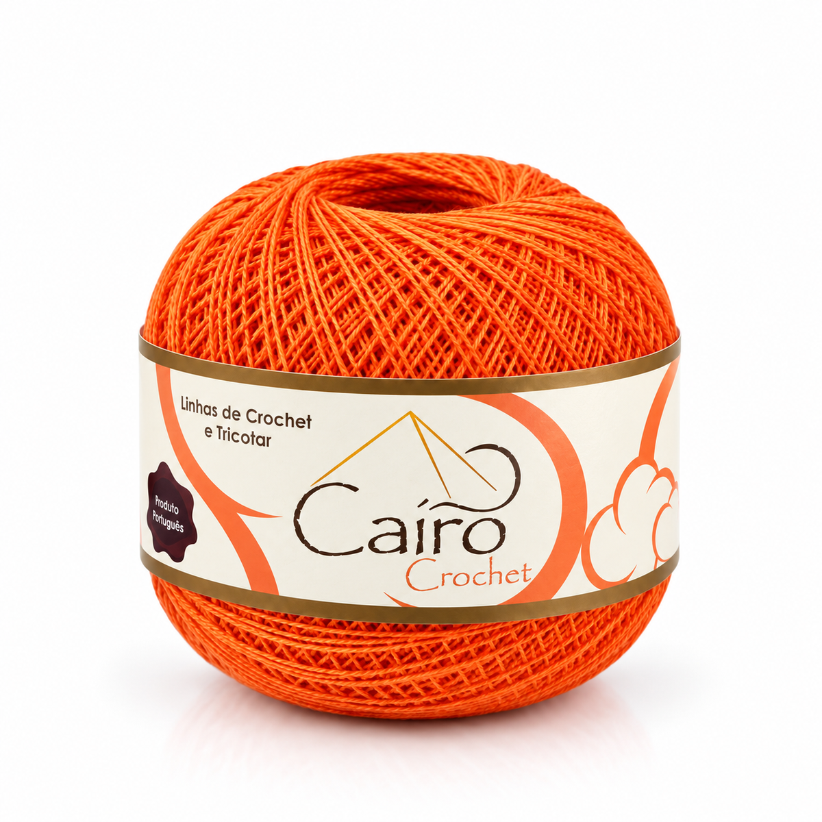 Cairo Crochet - laranja vivo