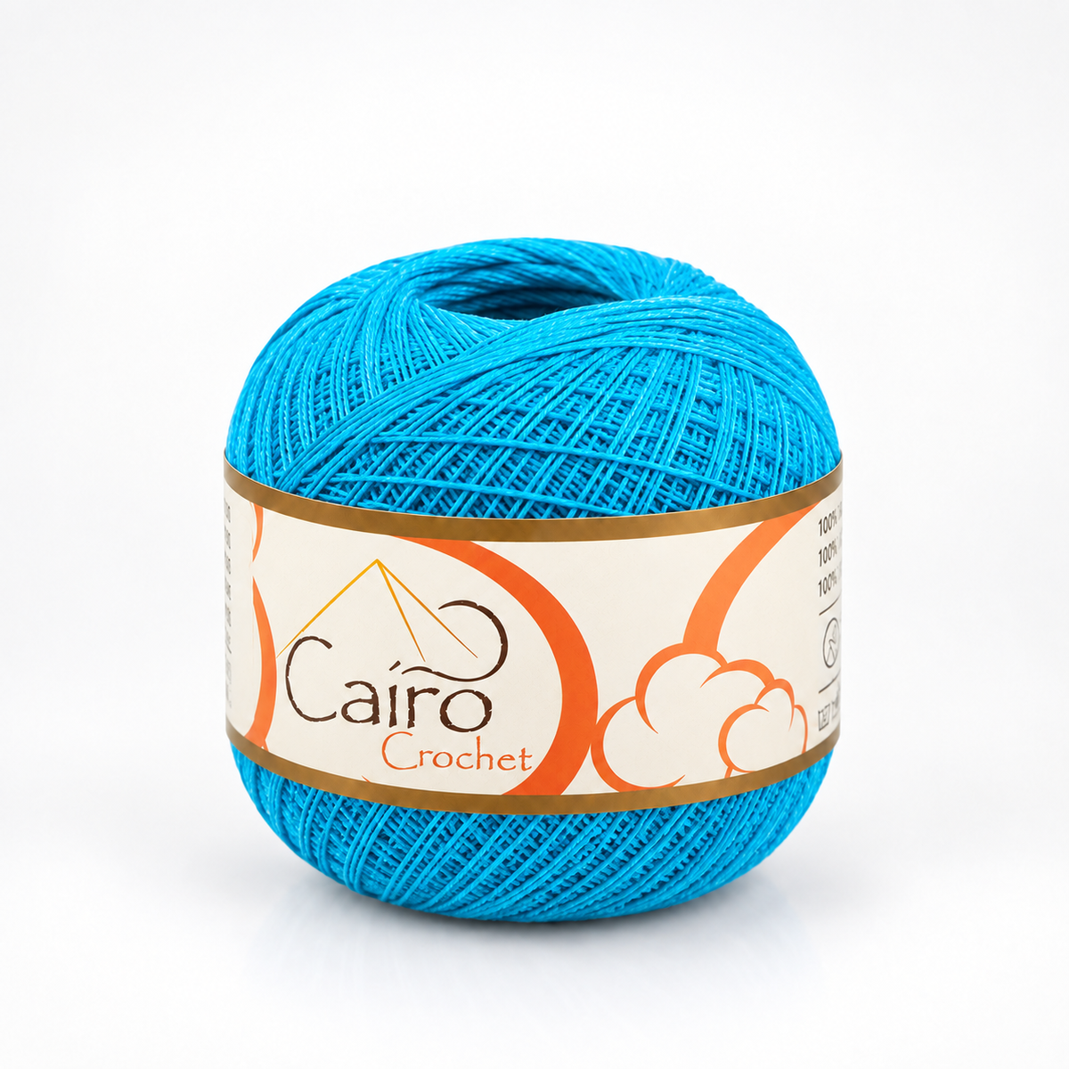 Cairo Crochet - turquesa vivo