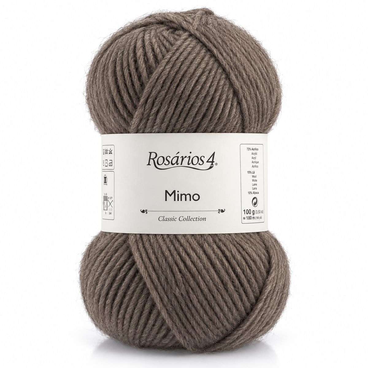 Mimo - castanho acinzentado