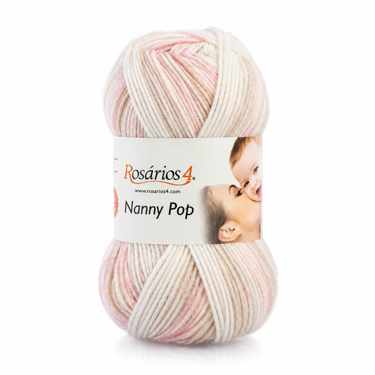 Nanny Pop - rosa claro creme bege